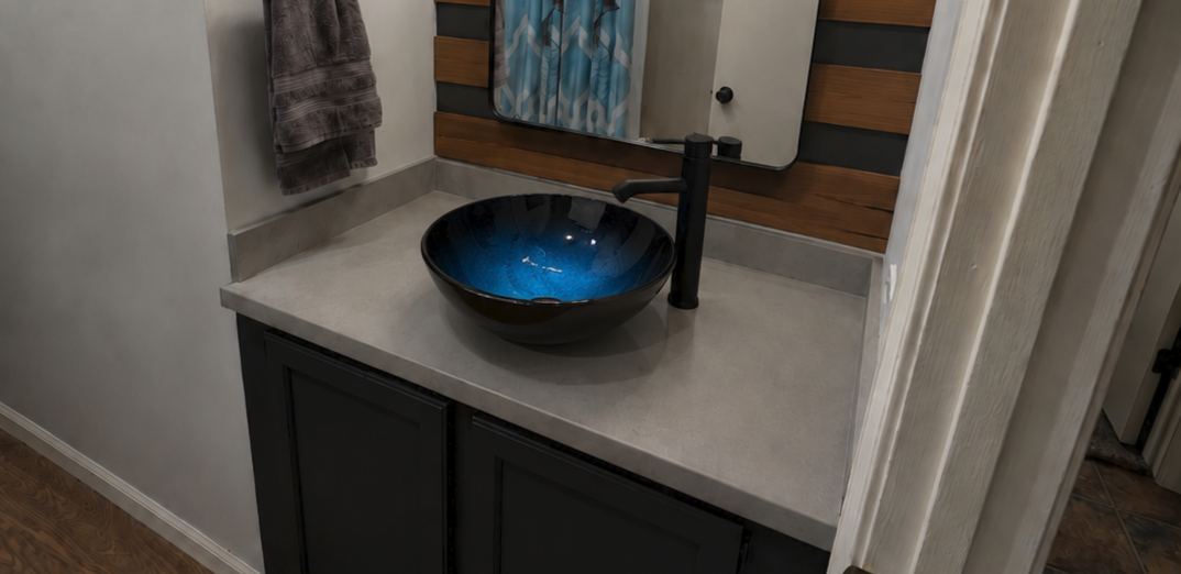 Concrete Bathroom Countertop